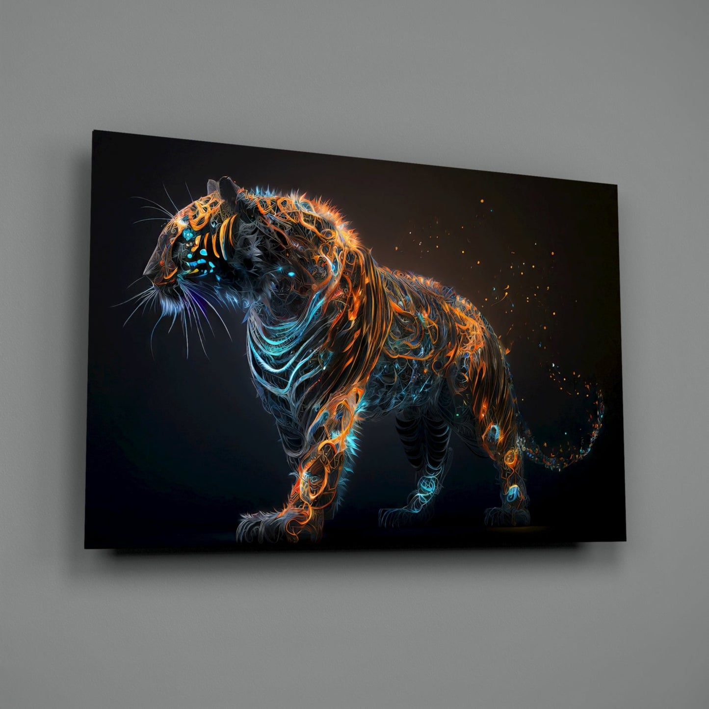 Sparkling Glory Glass Wall Art