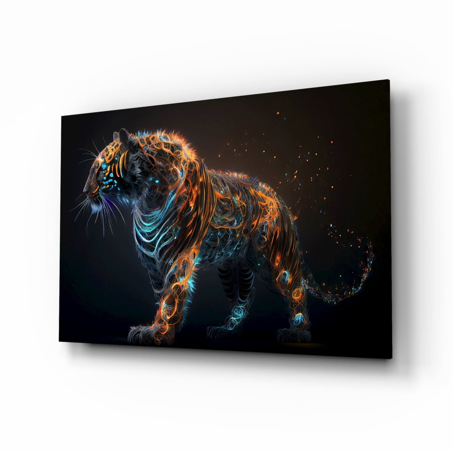 Sparkling Glory Glass Wall Art