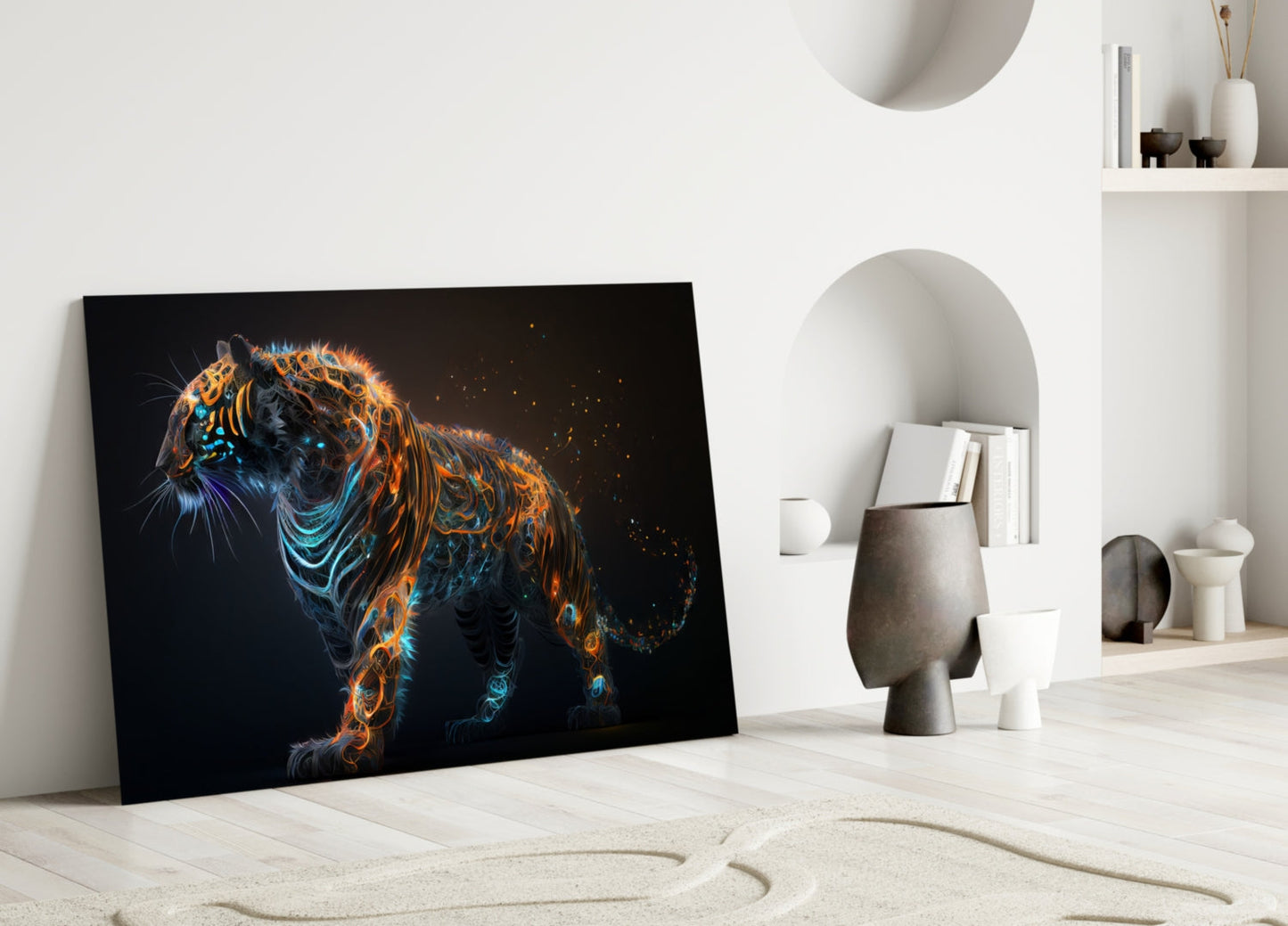 Sparkling Glory Glass Wall Art