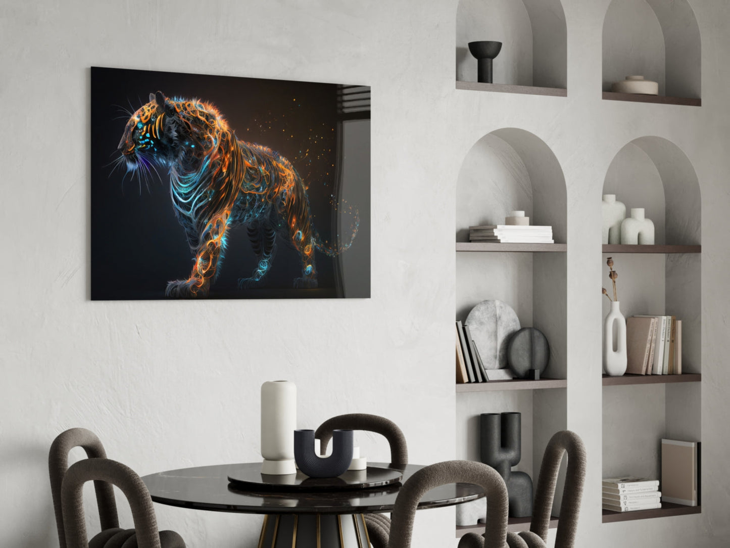 Sparkling Glory Glass Wall Art
