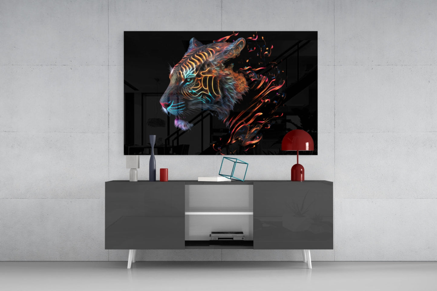Sparkling Glory Glass Wall Art