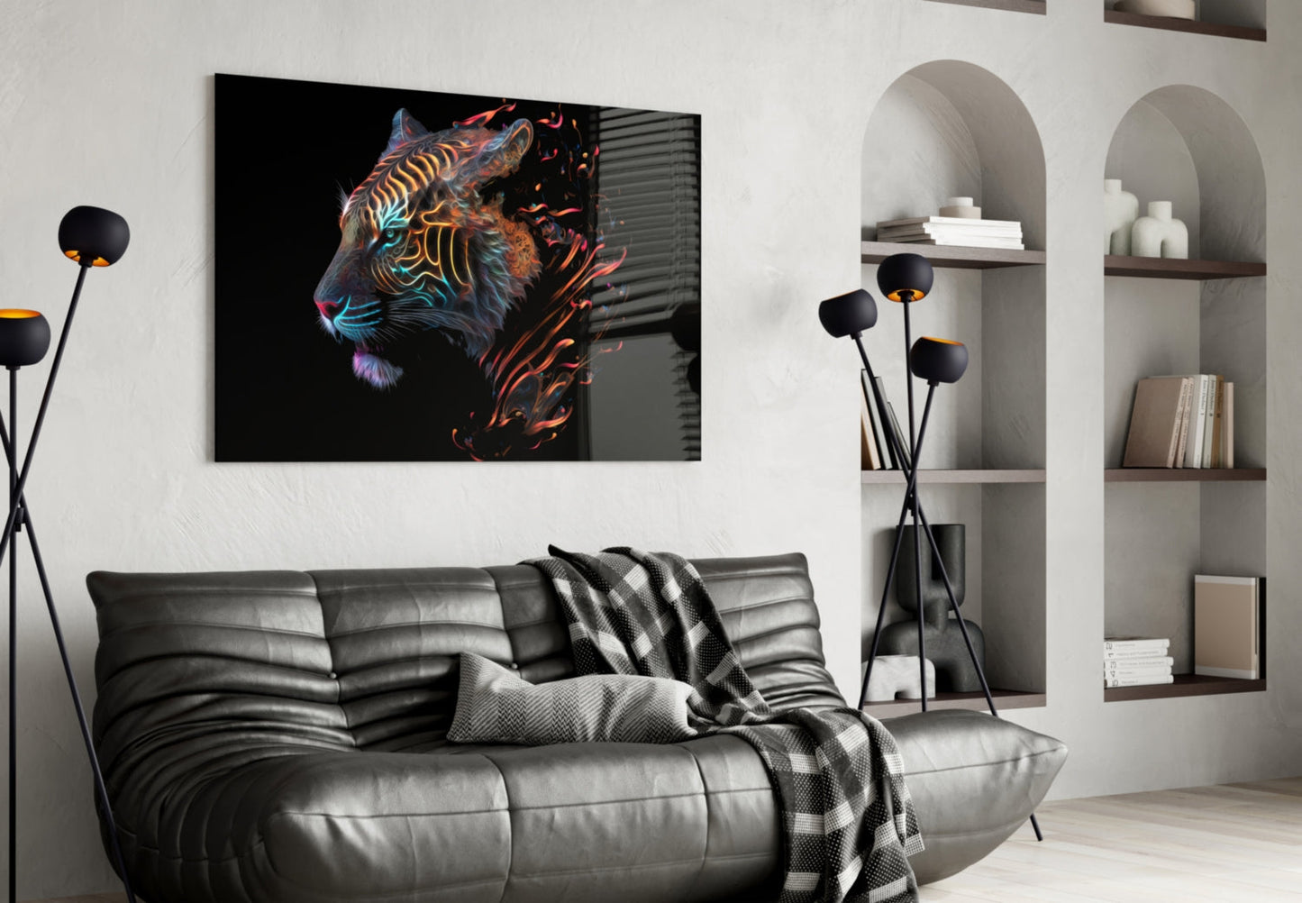 Sparkling Glory Glass Wall Art