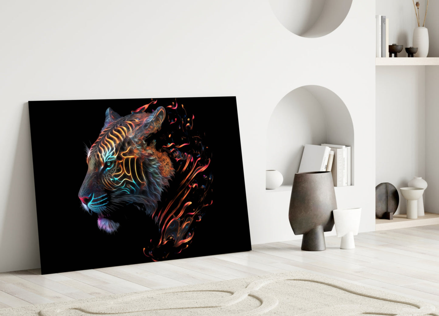 Sparkling Glory Glass Wall Art