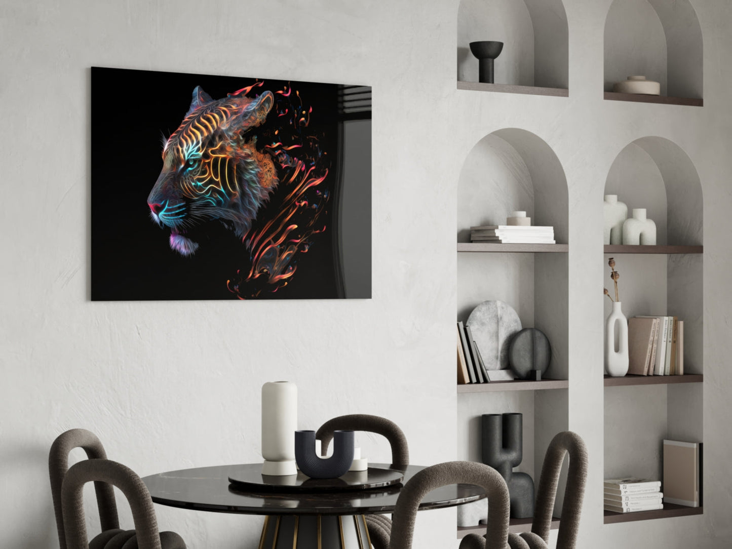 Sparkling Glory Glass Wall Art