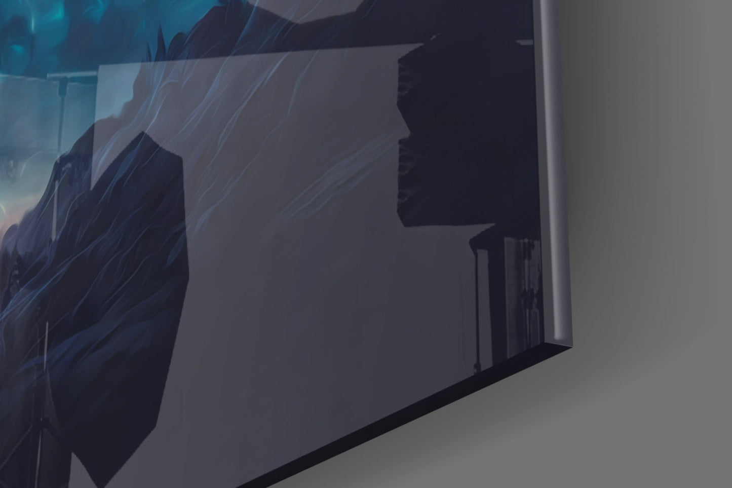 Sparkling Freedom Aurora Glass Wall Art
