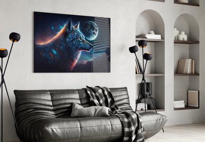 Sparkling Freedom Aurora Glass Wall Art