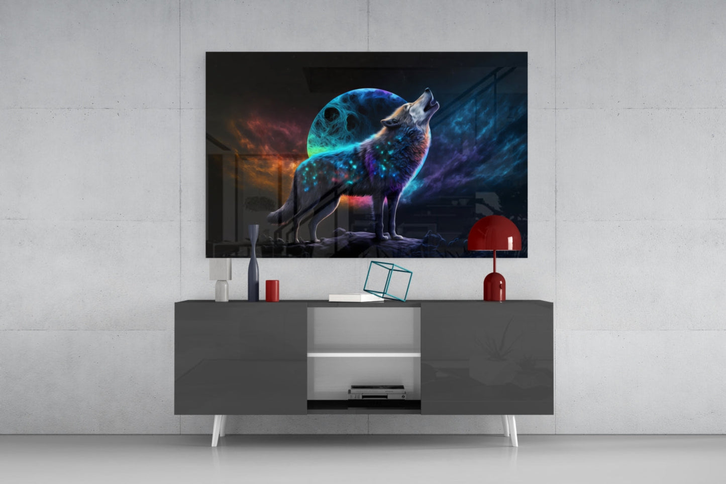 Sparkling Freedom Glass Wall Art