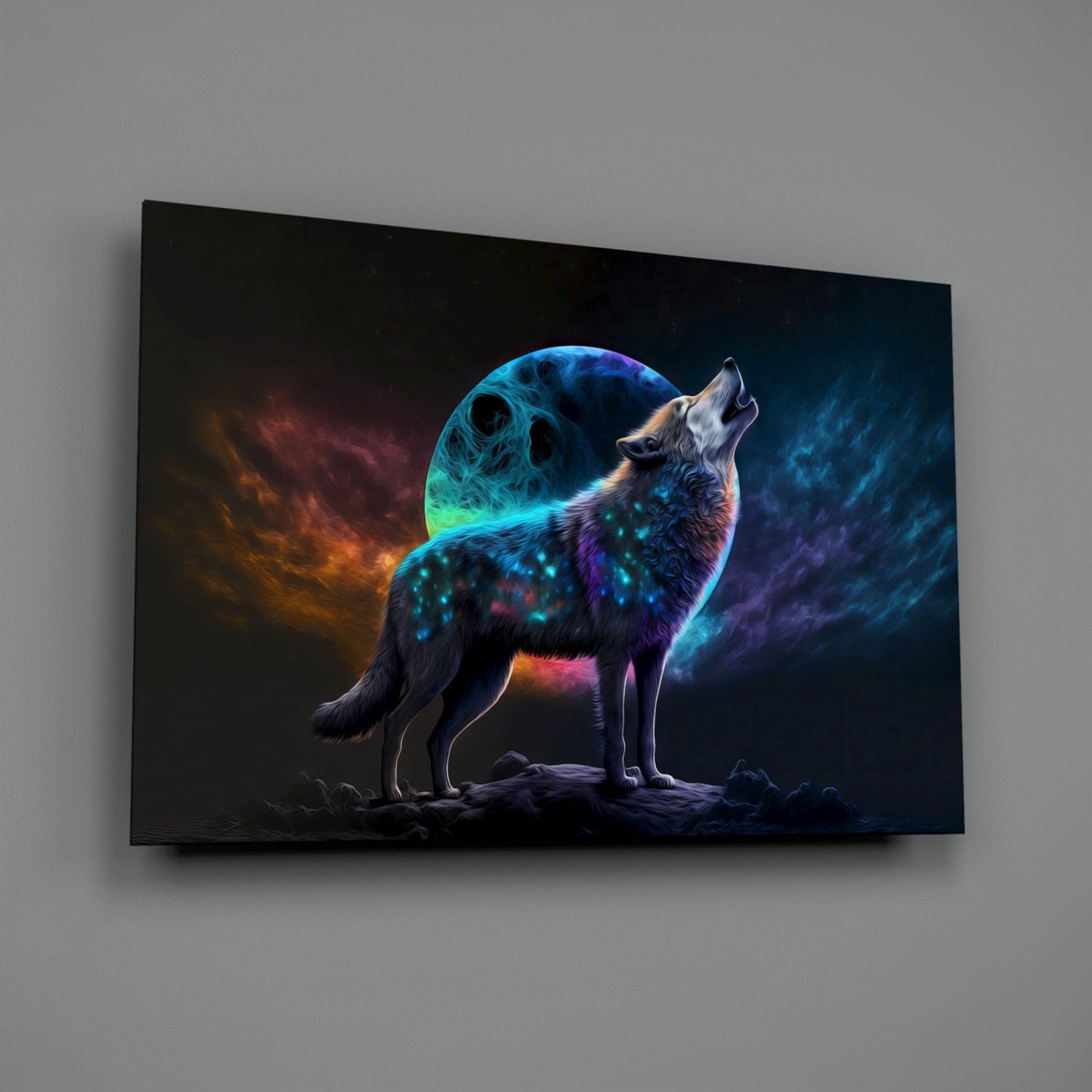 Sparkling Freedom Glass Wall Art