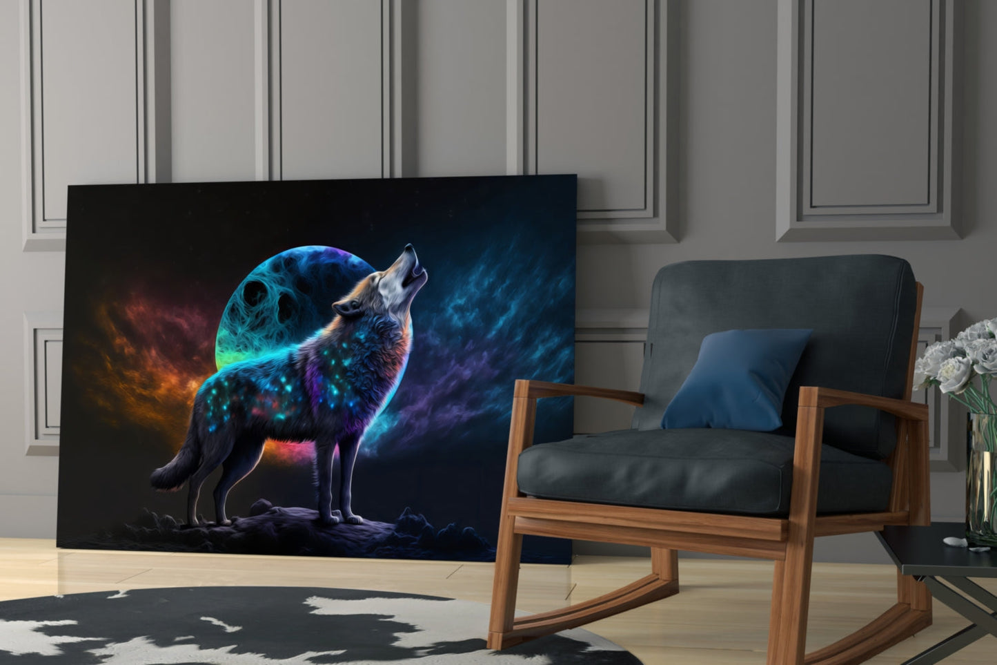 Sparkling Freedom Glass Wall Art