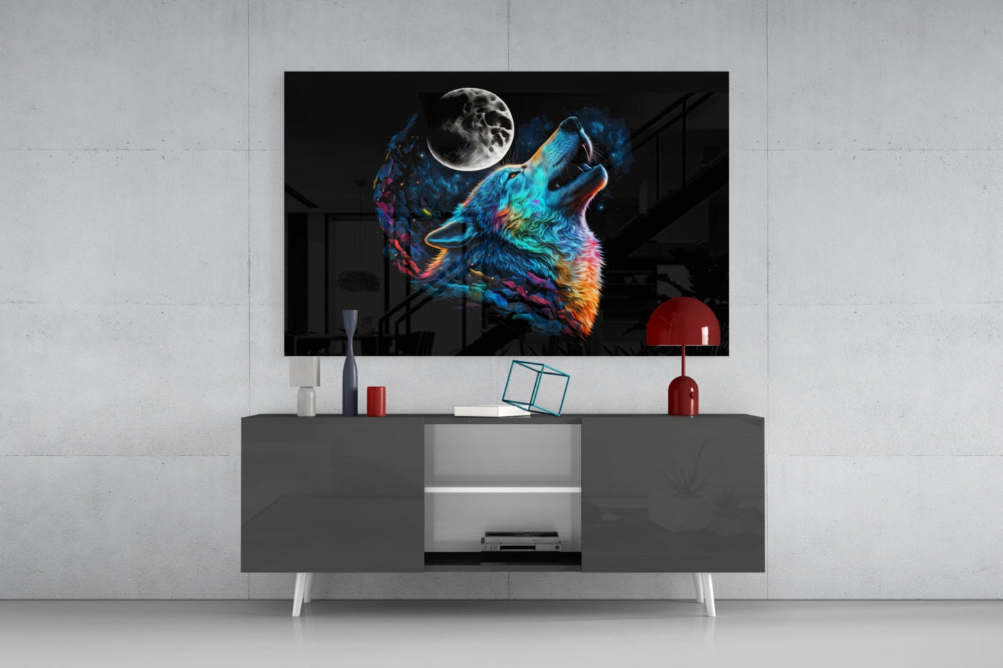 Sparkling Freedom Glass Wall Art