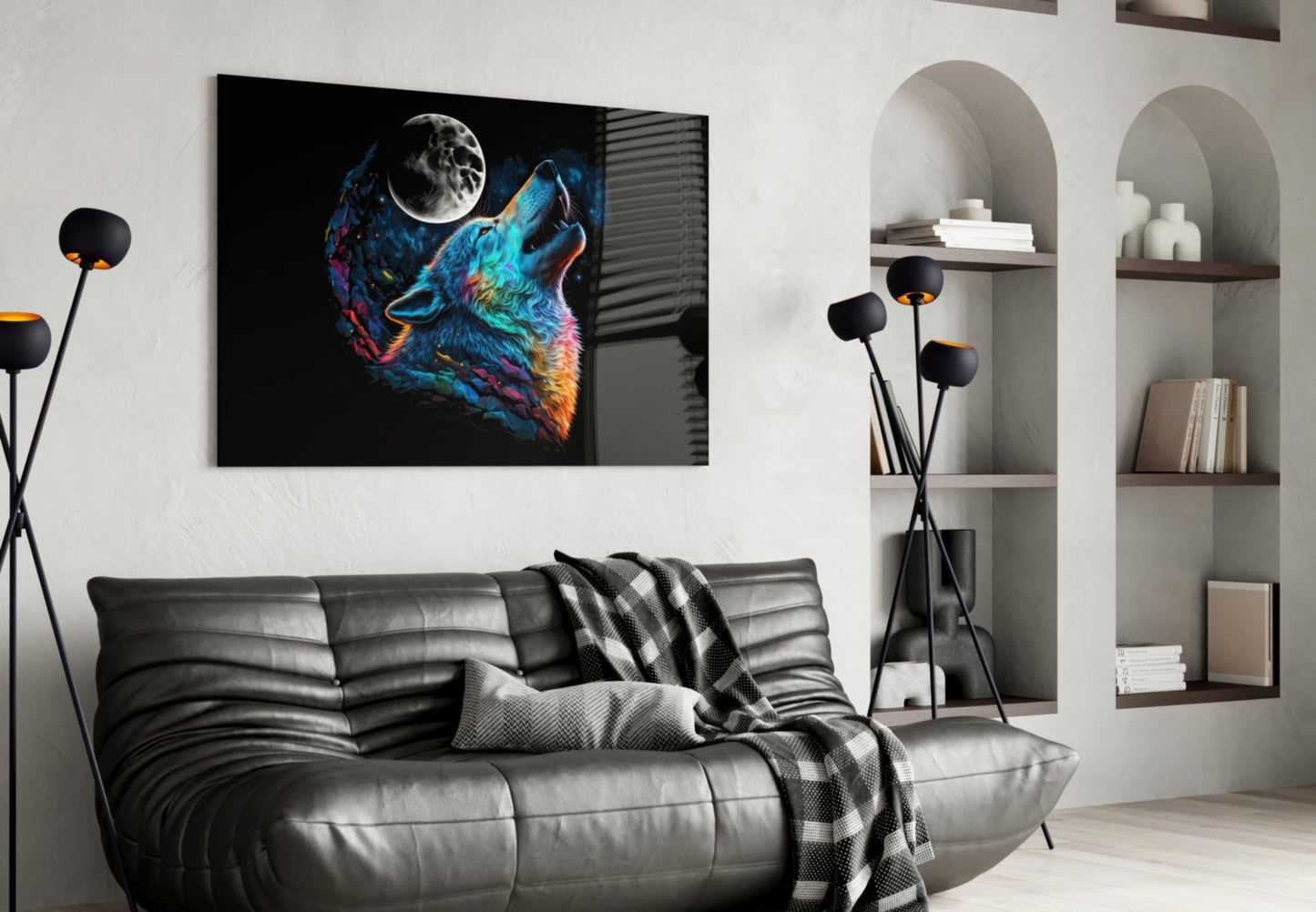 Sparkling Freedom Glass Wall Art