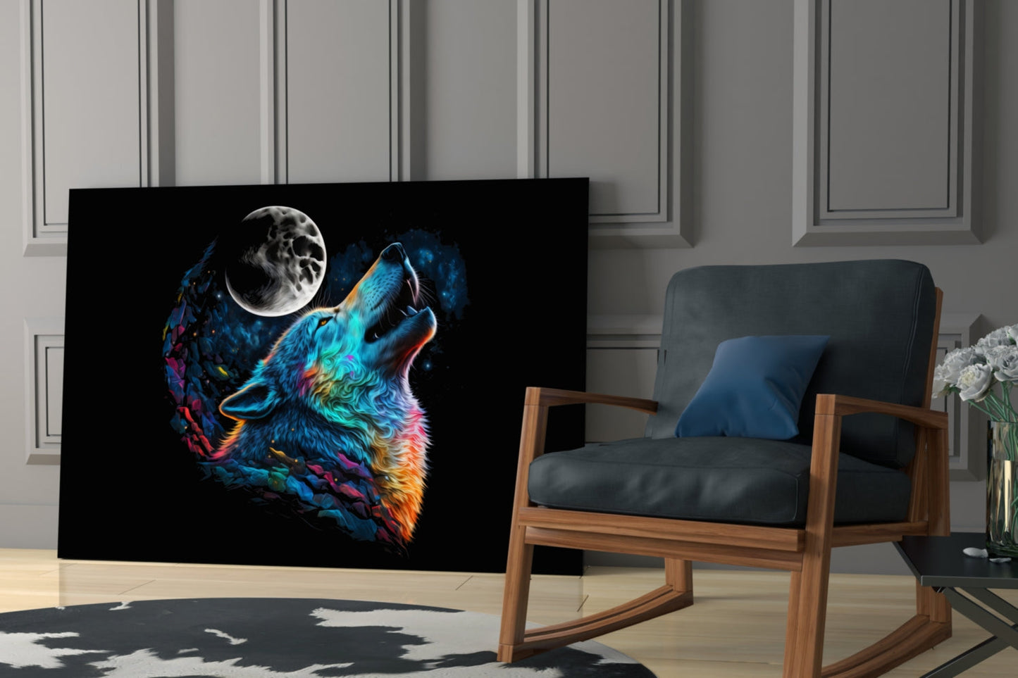 Sparkling Freedom Glass Wall Art