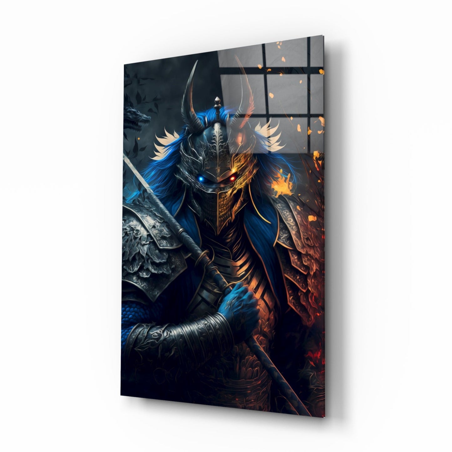 Lord Warrior Glass Wall Art