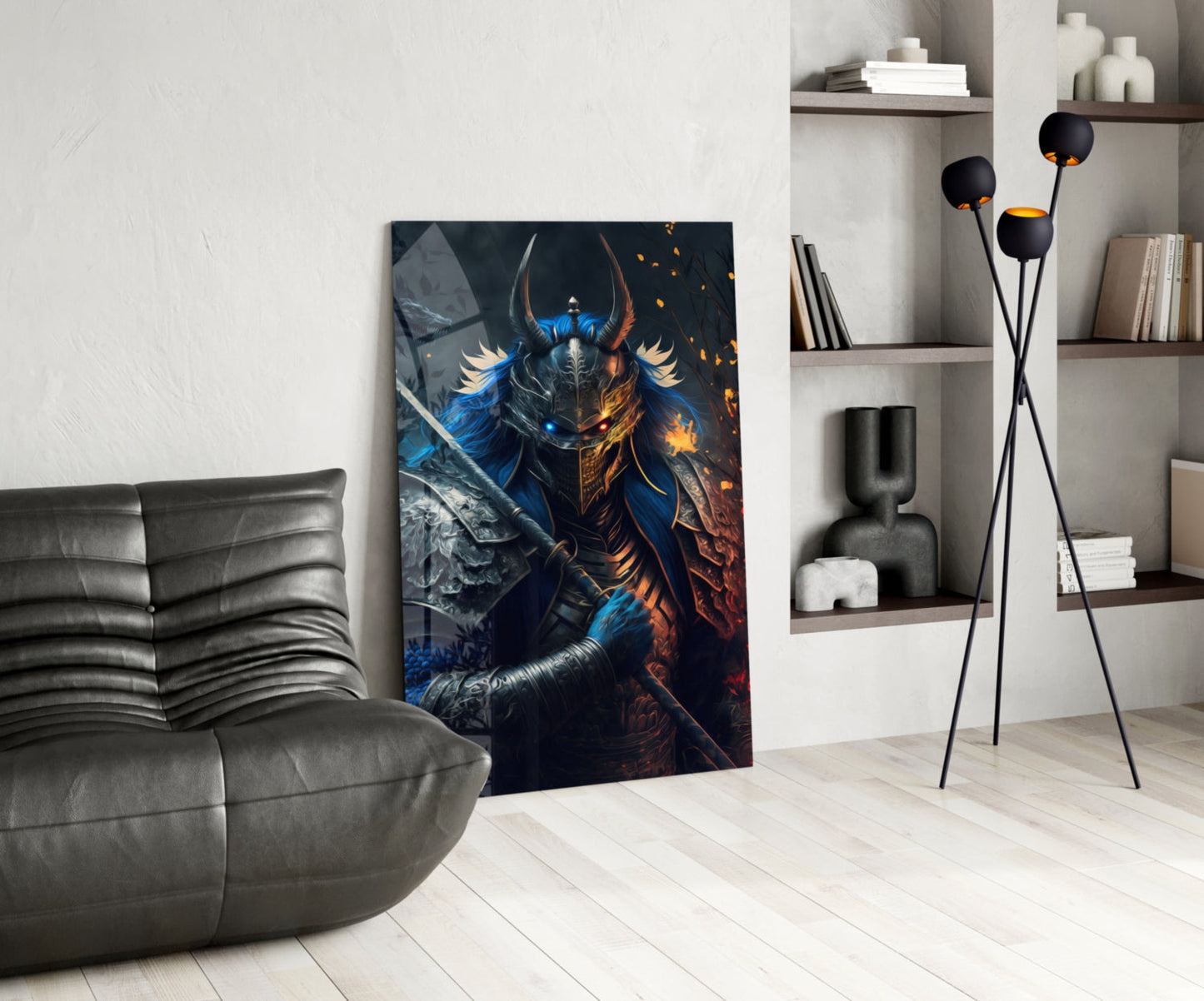 Lord Warrior Glass Wall Art
