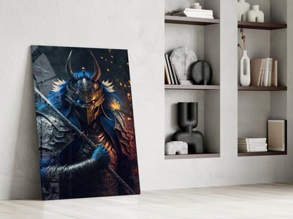 Lord Warrior Glass Wall Art