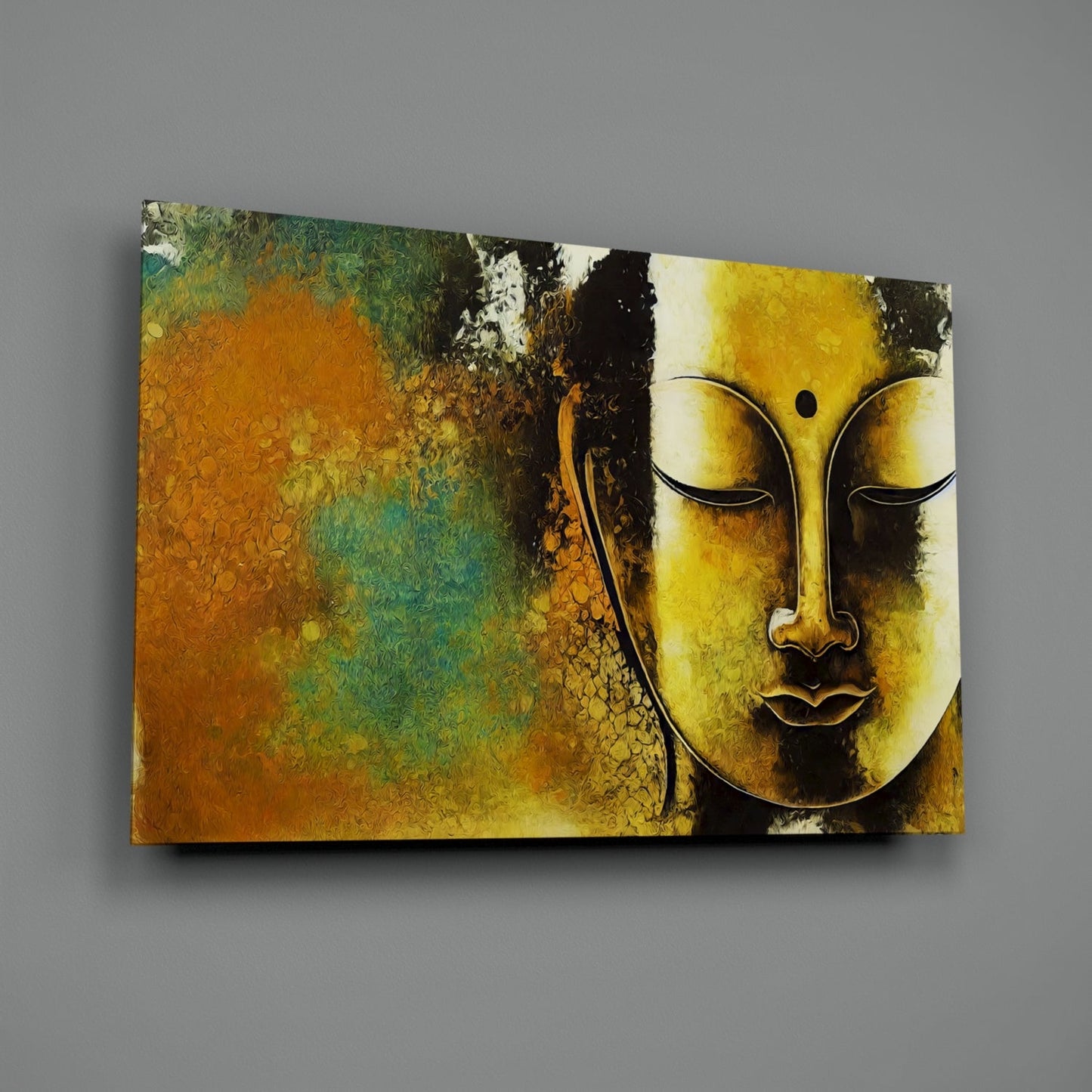 Buddha Glass Wall Art