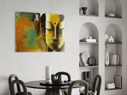 Buddha Glass Wall Art