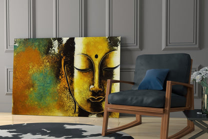 Buddha Glass Wall Art