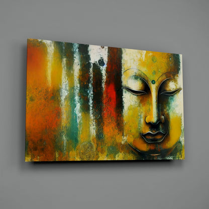 Buddha Glass Wall Art