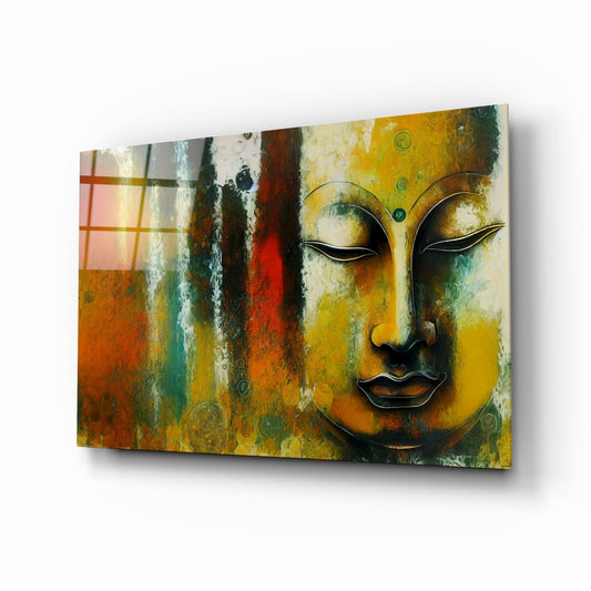Buddha Glass Wall Art