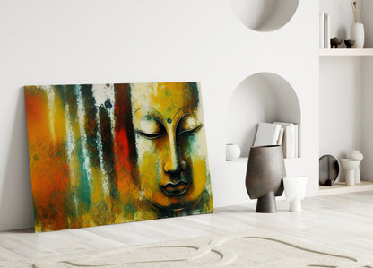 Buddha Glass Wall Art