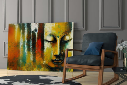 Buddha Glass Wall Art