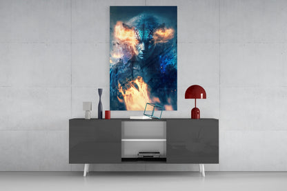 Epic Tiger Glass Wall Art