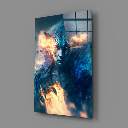 Epic Tiger Glass Wall Art