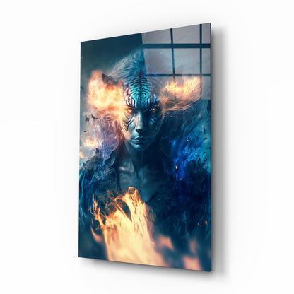 Epic Tiger Glass Wall Art