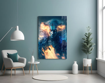 Epic Tiger Glass Wall Art