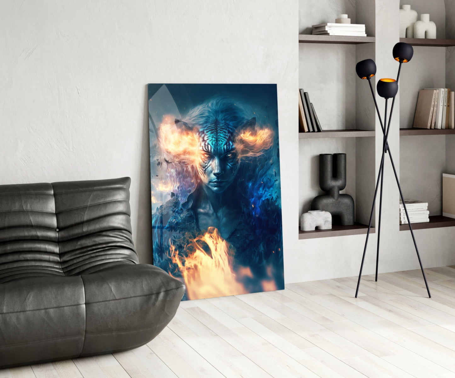 Epic Tiger Glass Wall Art