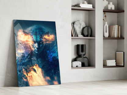 Epic Tiger Glass Wall Art