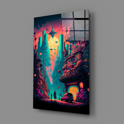 Dream of a New Life Glass Wall Art