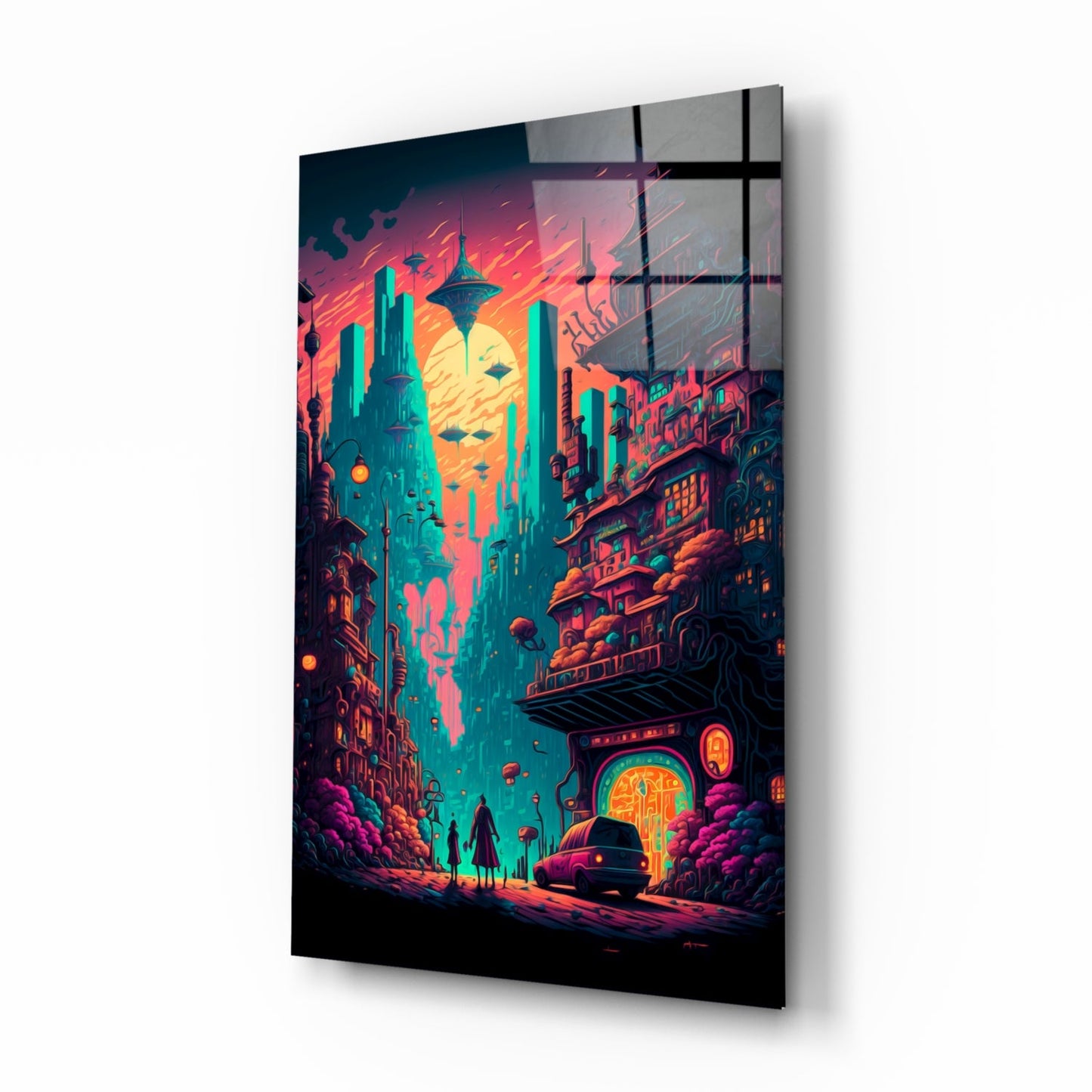 Dream of a New Life Glass Wall Art