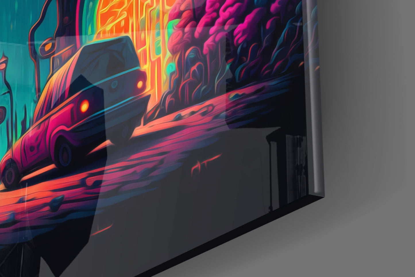 Dream of a New Life Glass Wall Art