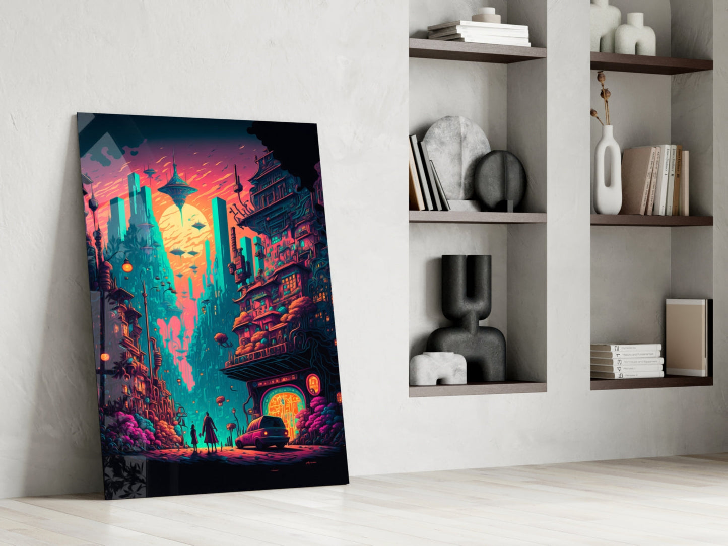 Dream of a New Life Glass Wall Art