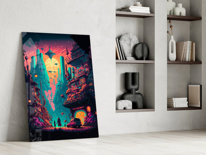 Dream of a New Life Glass Wall Art