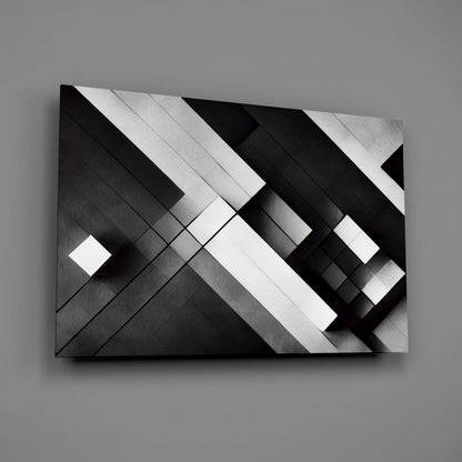 Cubic Glass Wall Art