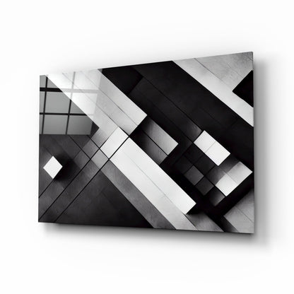 Cubic Glass Wall Art
