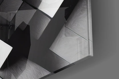 Cubic Glass Wall Art