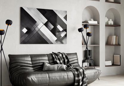 Cubic Glass Wall Art