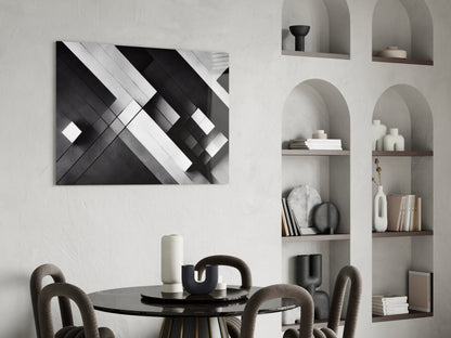 Cubic Glass Wall Art