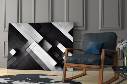 Cubic Glass Wall Art