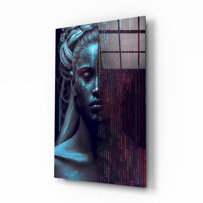 Human Software Glass Wall Art