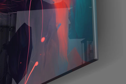 Nobility of the Lion Glass Wall Art