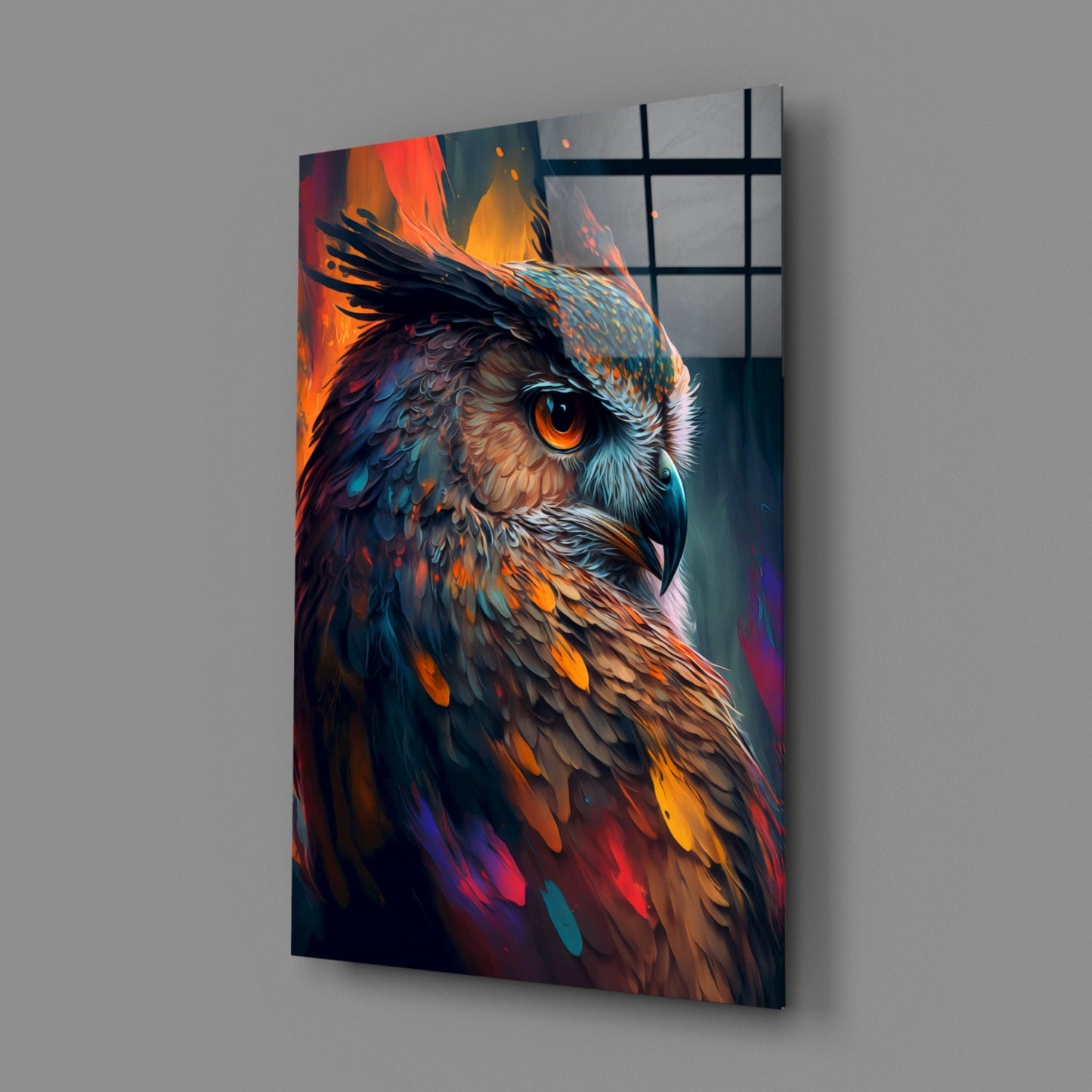 Owl's Eye Glass Wall Art