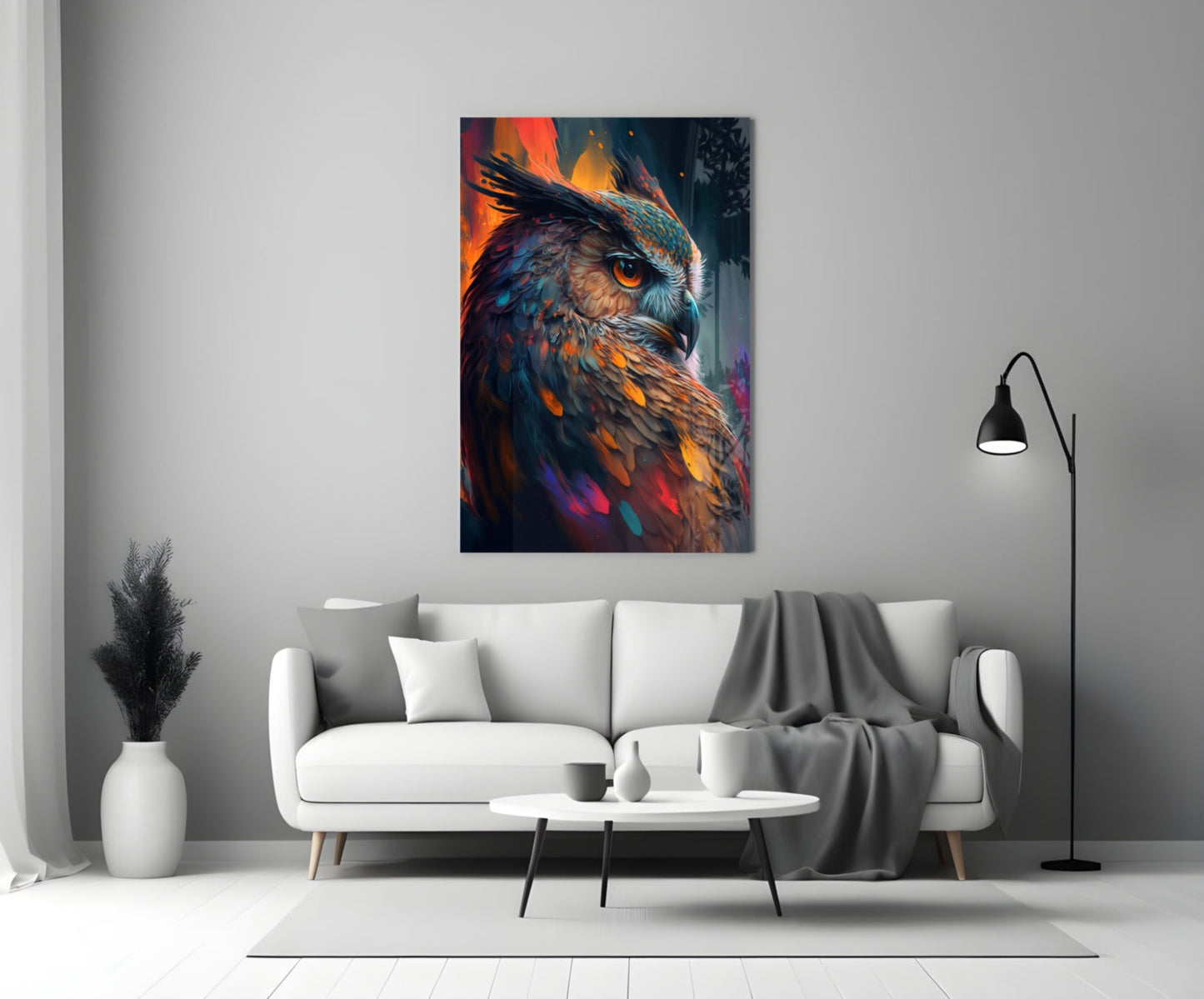 Owl's Eye Glass Wall Art
