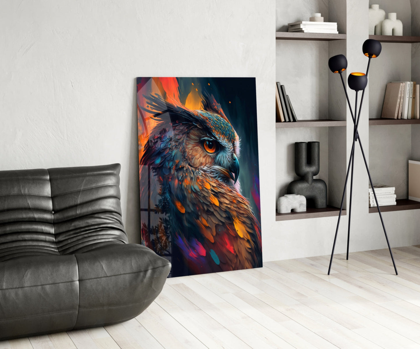 Owl's Eye Glass Wall Art