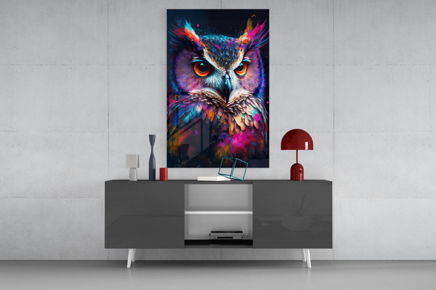 Owl's Eye Glass Wall Art