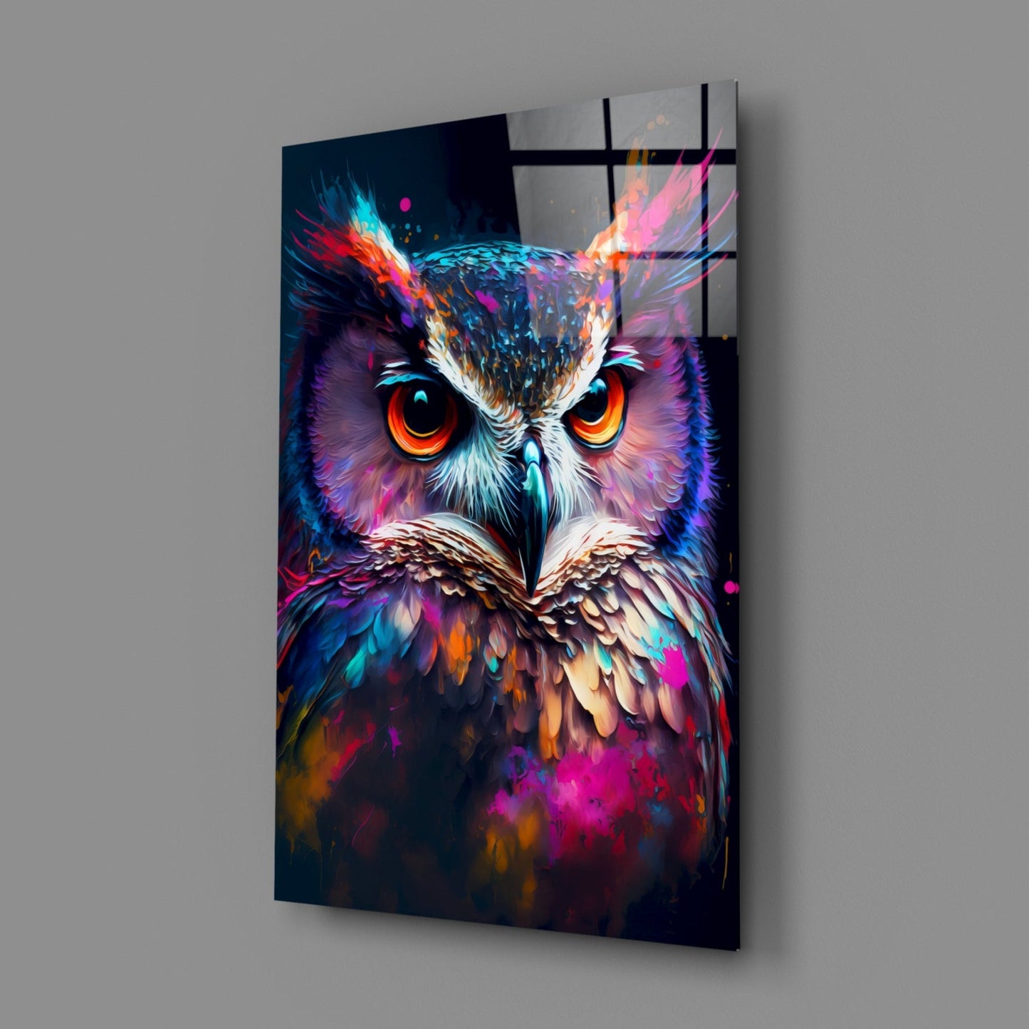 Owl's Eye Glass Wall Art
